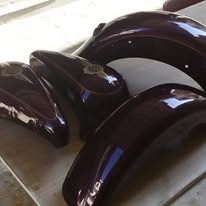 set tanks fenders  original culor fat boy 1996-thumb-5
