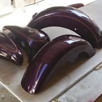 set tanks fenders  original culor fat boy 1996-thumb-6