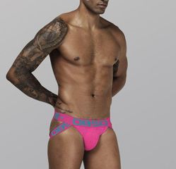 Cotton Jockstrap Mens Underwear Fuchsia-thumb-1