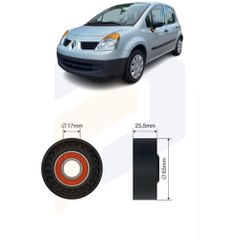 Τεντωτήρας ιμάντα poly-V για Renault Modus 2005 2006 2007 2008 2009 2010 2011 2012 2013 117501083R