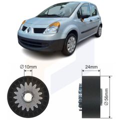 Τεντωτήρας ιμάντα poly-V για Renault Modus 2005 2006 2007 2008 2009 2010 2011 2012 2013 7700868201