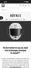 AGV k6 s