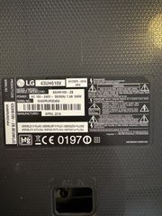 Ανταλλακτικά LG 43UH610V (Ηχεία, T-Con)