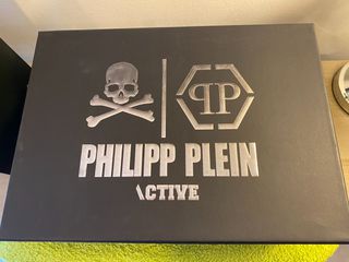 Philipp Plein Predator νούμερο 43 καινούργια μαύρα sneakers