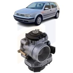 Σώμα πεταλούδας γκαζιού για Volkswagen Golf IV 1998 1999 2000 2001 2002 2003 2004 06A133063F