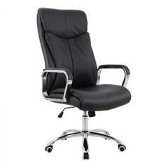 ΚΑΡΕΚΛΑ ΓΡΑΦΕΙΟΥ SHASHI HM1093.01 ΜΑΥΡΟ PU 63x80x118-126Υ