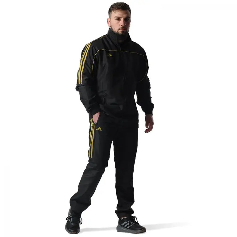 Αθλητική Φόρμα Adidas TEAM Μαύρη/Χρυσαφί – TR40