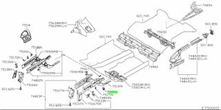 ΓΑΝΤΖΟΣ ΡΑΜΦΟΥΣ ΕΜΠΡΟΣ ΑΡΙΣΤΕΡΑ NISSAN 51143AX630