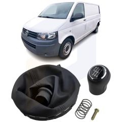 Λεβιέ πόμολο με φούσκα ταχυτήτων για Volkswagen Transporter T5 Van 2003 2004 2005 2006 2007 2008 2009 2010 2011 2012 2013 2014 2015 7H0711113B