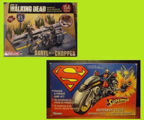 Κόντρες El greco '80 - The Walking Dead Daryl - Kenner Superman Superboy cycle