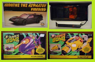 Lyra Ιππότης της Ασφάλτου James Bond JR S.C.U.M. SHARK + Subcycle