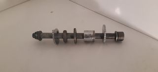 Άξονας Οπίσθιου Ταμπούρου & Ρεγουλατόροι - Rear Brake Drum Stub Axle (ή Spindle) & Chain Adjuster As
