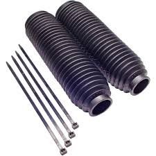 ΦΥΣΟΥΝΕΣ ΥΑΜΑΗΑ XT-600,HONDA XL-600,XR-600,NX-650,KAWASAKI ENDURO (42/45mm) PROGRIP -ΧΡΩΜΑ ΜΑΥΡΟ (Συνολικό μήκος 29cm)