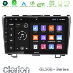 Clarion GL300 Series 4Core Android11 2+32GB Honda CRV Navigation Multimedia Tablet 9" Με Carplay & Android Auto