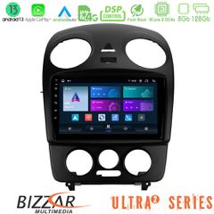 Bizzar Ultra Series VW Beetle 8core Android13 8+128GB Navigation Multimedia Tablet 9"