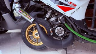 Honda DIO 1983 AF18-WATERCOOL DRAGSTER-thumb-8