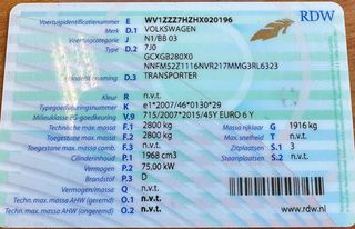 Κλούβα Volkswagen 2017 TRANSPORTER T6 EURO6-thumb-18