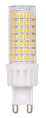LED λάμπα SMD G9 κεραμική 6W 230V ντιμαριζόμενη, με ενδιάμεσο φως 4000K - λευκό