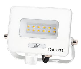 Προβολέας LED 10W 230V με ψυχρό φως 6200K IP65 λευκός