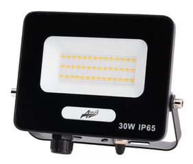 Προβολέας LED 30W 230V με ενδιάμεσο φως 4000K IP65 μαύρος