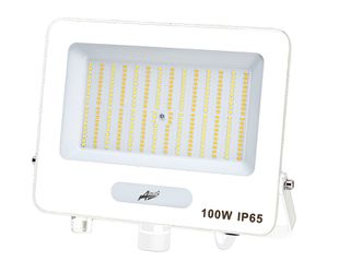 Προβολέας LED 100W 230V CCT 3000K/4000K/6500K 10000lm 120° IP65 λευκός 230x180x35mm