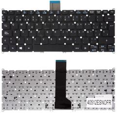 Teclado Español para Portátil - Spanish Laptop Keyboard για Acer Aspire V5-122 V5-122P V5-132 V5-132P V5-121 V5-131 V5-171 90.4LK07.S0U V139330AK1 9ZN9RSW01D 3090049VHSA ES No Frame Black ( Κωδ.40512E
