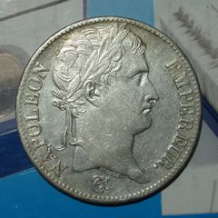 1813 , 5 Francs FRANCE - Emperor Napoleon I (Napoléon Ier)