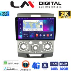 LM Digital - LM ZD8360 GPS Οθόνη OEM Multimedia Αυτοκινήτου για MAZDA BT 50 & FORD RANGER 2006>2011 (CarPlay/AndroidAuto/BT/GPS/WIFI/GPRS)