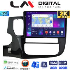 LM Digital - LM ZD8231 GPS Οθόνη OEM Multimedia Αυτοκινήτου για MITSUBISHI OUTLANDER 2013> (CarPlay/AndroidAuto/BT/GPS/WIFI/GPRS)