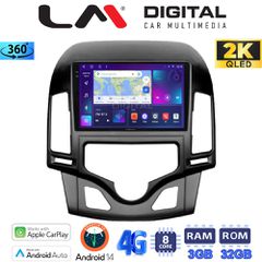 LM Digital - LM ZD8043CL GPS Οθόνη OEM Multimedia Αυτοκινήτου για HYUNDAI i30 2007-2012 (CarPlay/AndroidAuto/BT/GPS/WIFI/GPRS)