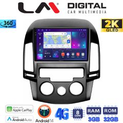 LM Digital - LM ZD8043AC GPS Οθόνη OEM Multimedia Αυτοκινήτου για HYUNDAI i30 2007-2012 (CarPlay/AndroidAuto/BT/GPS/WIFI/GPRS)