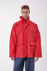 ΑΔΙΑΒΡΟΧΟ ΧΙΤΩΝΙΟ ANORAK PVC ΜΕΓΕΘΟΣ LARGE ΧΡΩΜΑ ΚΟΚΚΙΝΟ ΜΕΓΕΘΟΣ LARGE