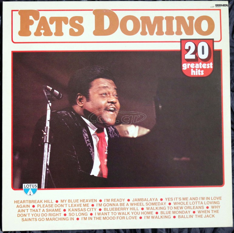 FAST DOMINO - 20 GREATEST HITS
