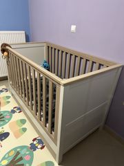 Βρεφική κούνια Mamas & Papas Harwell Μπεζ
