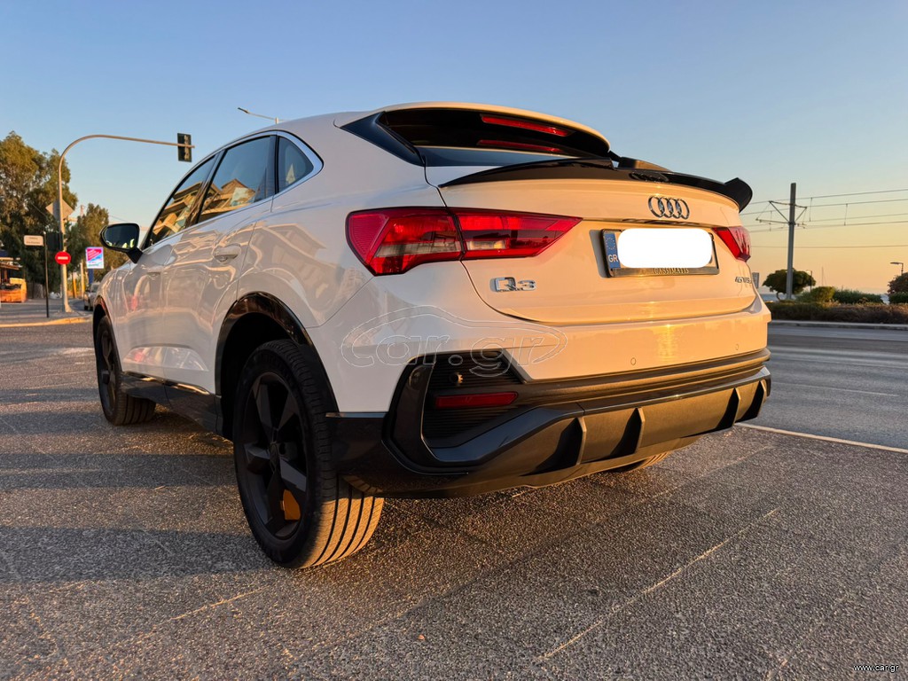 Audi Q3 2022 SPORTBACK  S LINE S TRONIC 45 TFSI E 245 BHP ΑΒΑΦΟ
