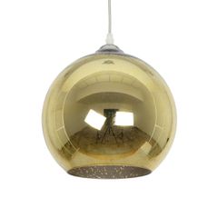 GLOBOSTAR® SATURN 999-0147 Μοντέρνο Κρεμαστό Φωτιστικό Οροφής με Ντουί 1 x E27 AC 220-240V IP20 - Πολύχρωμο - Μ25 x Π25 x Υ22cm