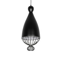 GLOBOSTAR® CARNEL 999-0110 Vintage Κρεμαστό Φωτιστικό Οροφής με Ντουί 1 x E27 AC 220-240V IP20 - Μαύρο - Μ26 x Π26 x Υ70cm