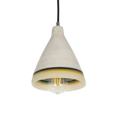 Κρεμαστό Φωτιστικό Οροφής με Ντουί 1 x E27 AC 220-240V IP20 - Πολύχρωμο - Μ17 x Π17 x Υ21,5cm