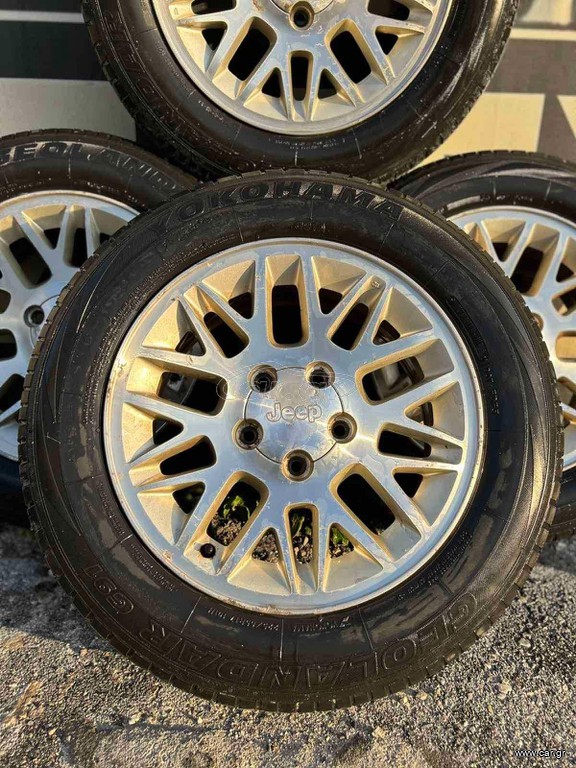 ΖΑΝΤΕΣ 17'' OEM JEEP GRAND CHEROKEE 7.5X17 5X127 ΓΝΗΣΙΕΣ ΜΤΧ