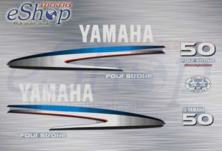 Αυτοκόλλητα σετ για Yamaha f 50 τετράχρονη 2005 2011