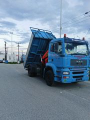 Ανατροπή + Γερανός MAN 2002 TGA 310