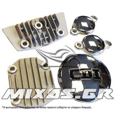 ΚΑΠΑΚΙΑ ΚΕΦΑΛΗΣ LIFAN 125 CDI ΧΡΩΜΙΟ 5ΤΜΧ ΣΕΤ ROC