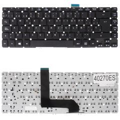 Teclado Español para Portátil - Spanish Laptop Keyboard για Acer Aspire M5 M3-481P M5-481P X483 X483G Z09 M5-481T M5-481PTG M5-481PT-6414 M5-481PT-6665 M5-481TG-6888 EC-470G NSK-R2GBQ 9Z.N8DBQ.G13 ES