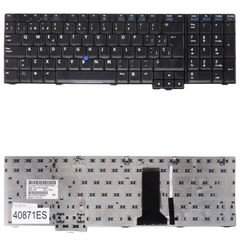 Teclado Español para Portátil - Spanish Laptop Keyboard για HP Compaq 8710 8710p 8710w NW9440 NX9420 NX9440 450471-001 450471-071 450472-001 450472-071 PK1300X04H0 K031202B1L ES Pointer Black ( Κωδ.40