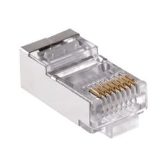 Φις RJ45 8P8C CAT6e Pass Through θωρακισμένο (TEL0074)