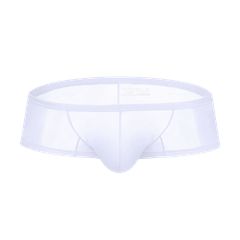 Men's Breathable Boxer - Brief Sheer Elegance Quick-Dry Ultra-Soft White