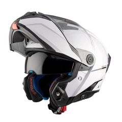 Κράνος Μηχανής Modular  MT Atom 2 SV άσπρο gloss Α0