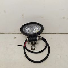 Προβολέας Εργασίας LED 10-30V Κοντός Διάφανος Dasteri