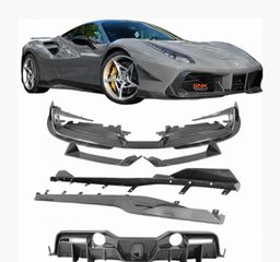 CARBON WIDE BODY SOFT KIT FERRARI GTB GTS 488 SPIDER 2015 - 2022