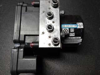 ABS VAG, Volkswagen Group, 1K0614517BH, 1K0907379AJ, (F6+), 25021215414, 25.0212-1541.4, 10.0961-0334.3, 10.0619-3358.1, 10096103343, 10061933581, ΜΟΝΑΔΑ ΕΛΕΓΧΟΥ ΦΡΕΝΟΥ